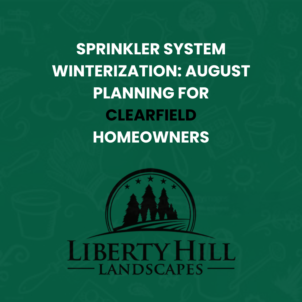 Clearfield sprinkler winterization August